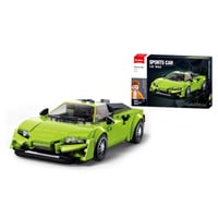 ModelBricks Grüner Sportwagen, Konstruktionsspielzeug