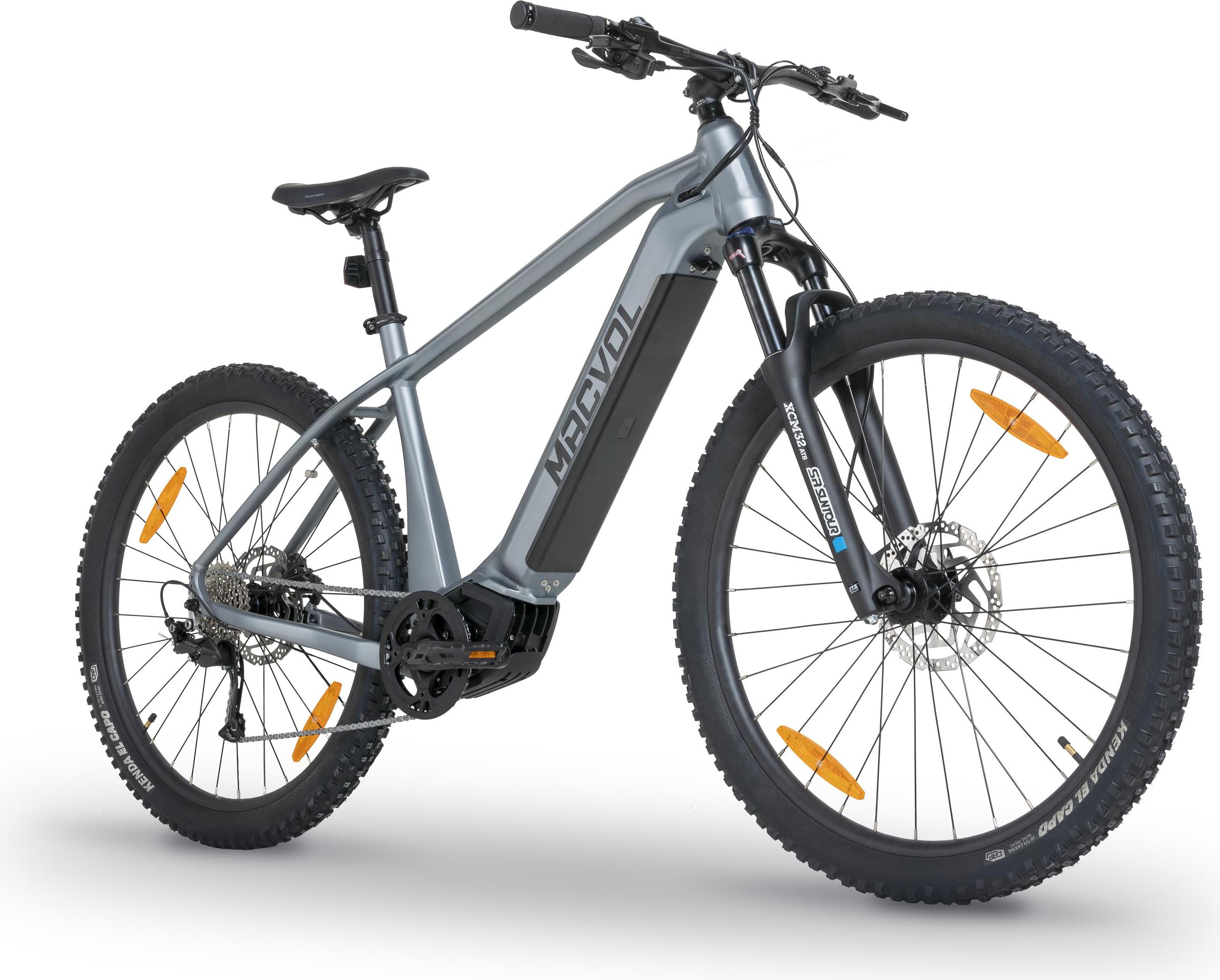 MACVOL Peak 20 E-Bike, Elektrofahrrad mit 720Wh Lithium-Ionen Akku, 250W Surge 200 Motor, 27,5-Zoll Kenda Reifenn, Ebike mit Shimano 9-Gang-Antriebssystem, Leichter Aluminiumrahme