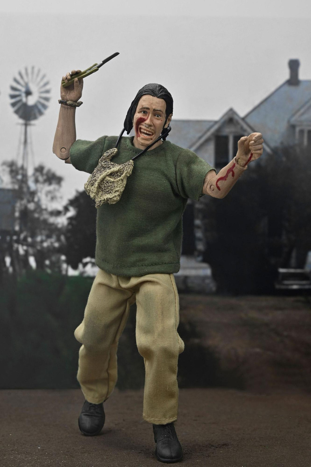 NECA Texas Chainsaw Massacre Actiefiguur The Hitchhiker 50e jubileum, 20 cm