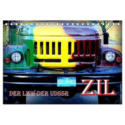 ZIL - Der LKW der UdSSR (Tischkalender 2027 DIN A5 quer), CALVENDO Monatskalender