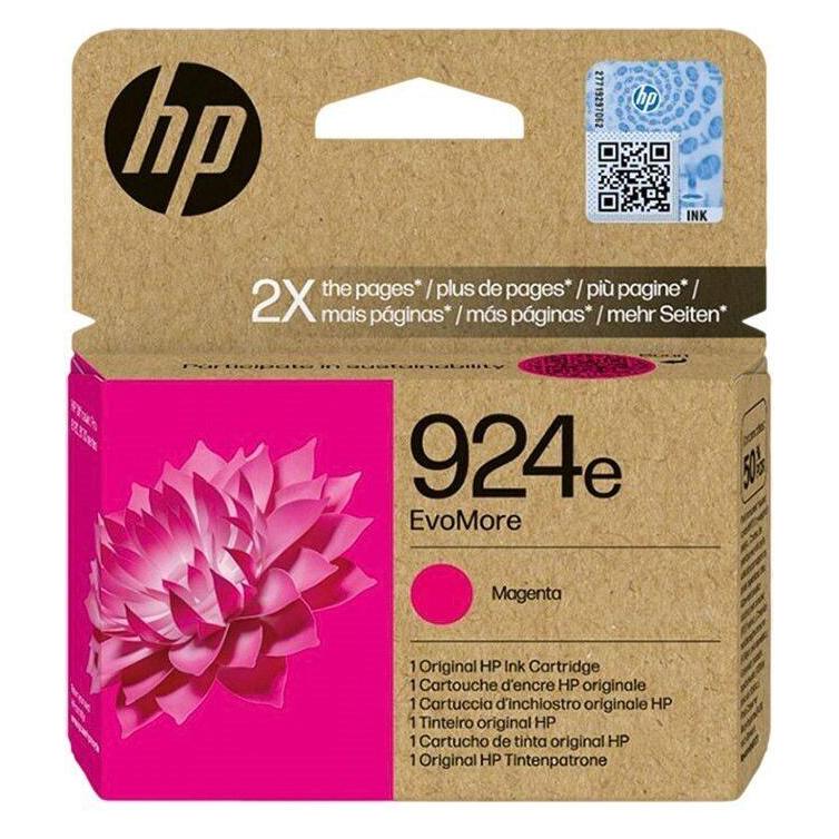 HP 4K0U8NE#CE1 924e EvoMore OJ PRO Tinte magenta 800Seiten (M) (4K0U8NE#CE1)