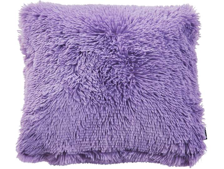 Fellkissen DONE. Flurry , lila (lavender, felloptik unifarben), B:50cm H:20cm L:50cm, Obermaterial: 100% Polyester, Dekokissen_Sitzkissen_Kissenhüllen, Fellkissen, inklusive Füllung