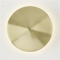 Brilliant, Deckenleuchte, Shadow - Wandlamp - LED 6W 3000K - Rond - Goud (720 lm)