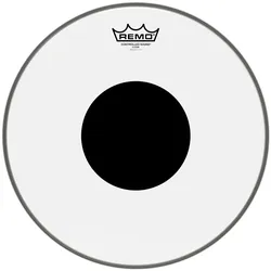 Remo CS-0312-10 (Trommel), Drumhead, Transparent, Schwarz