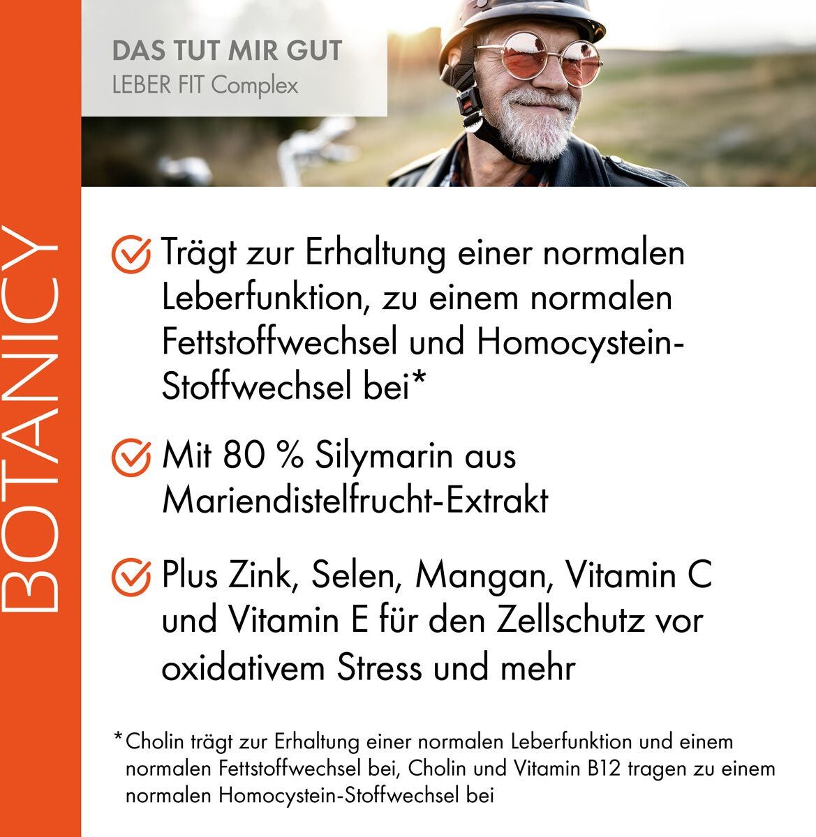 BOTANICY Leber FIT Complex Kapseln 60 St