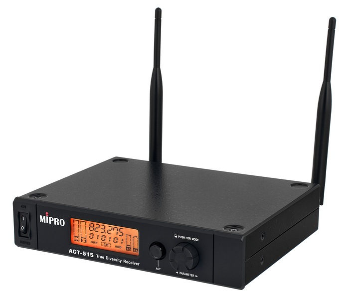 Mipro ACT-500 MU-55HNS Set 8AD nero