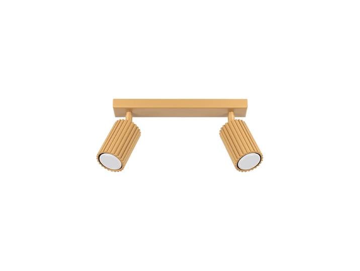 Design Deckenlampe „Karbon“ 2-flammig Gold Sollux Lighting