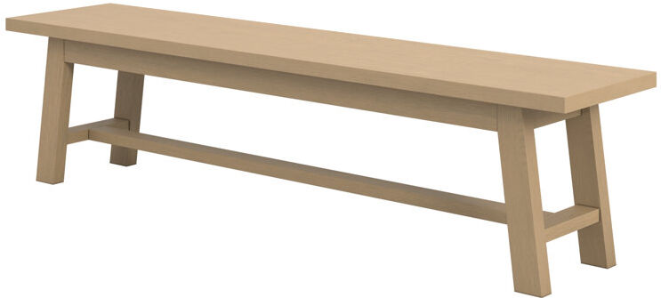 LPD DRIFT DINING BENCH Beige 45cm H X 180cm W X 40cm D
