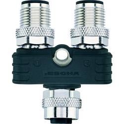 Escha 8057722 Sensor-/Aktor-Verteiler und Adapter M12 Adapter Polzahl Sensoren: 5 1 St. Single