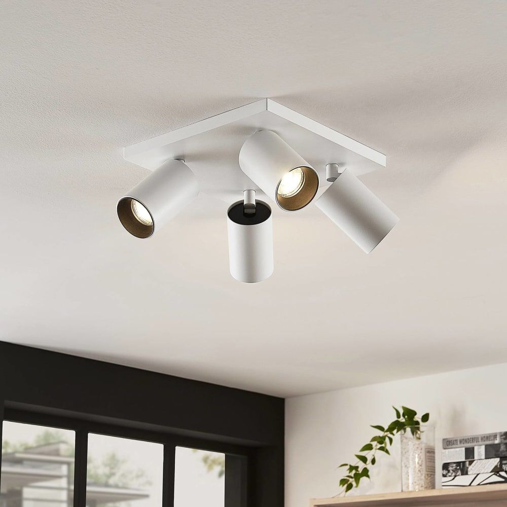 Arcchio Foco de aluminio blanco