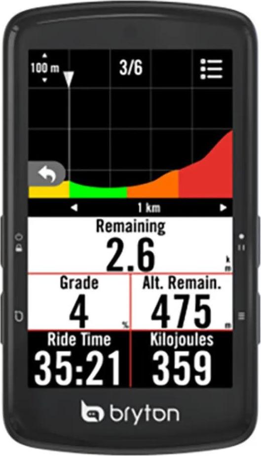 Bryton Rider S810 T Fahrradcomputer Durchsichtig Durchsichtig One Size