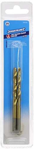 Silverline HSS Titanium gecoate boorset 6 mm - 2 stuks - Goud