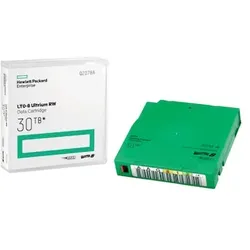 HPE LTO-8 Ultrium 30TB RW Non Custom Labeled Data Cartridges 20 pack Q2078AN