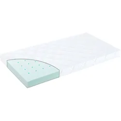 Träumeland Matratze Regenbogen 70x140 cm, weiss