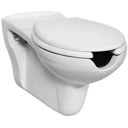Creavit behindertengerecht barrierefrei extra lang Hänge WC + Deckel