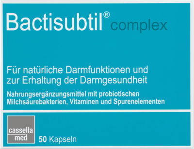 CHEPLAPHARM Arzneimittel GmbH BACTISUBTIL Complex Kapseln 13 g 04479749
