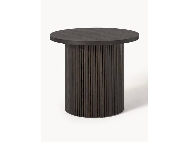 Runder Holz-Beistelltisch Nele