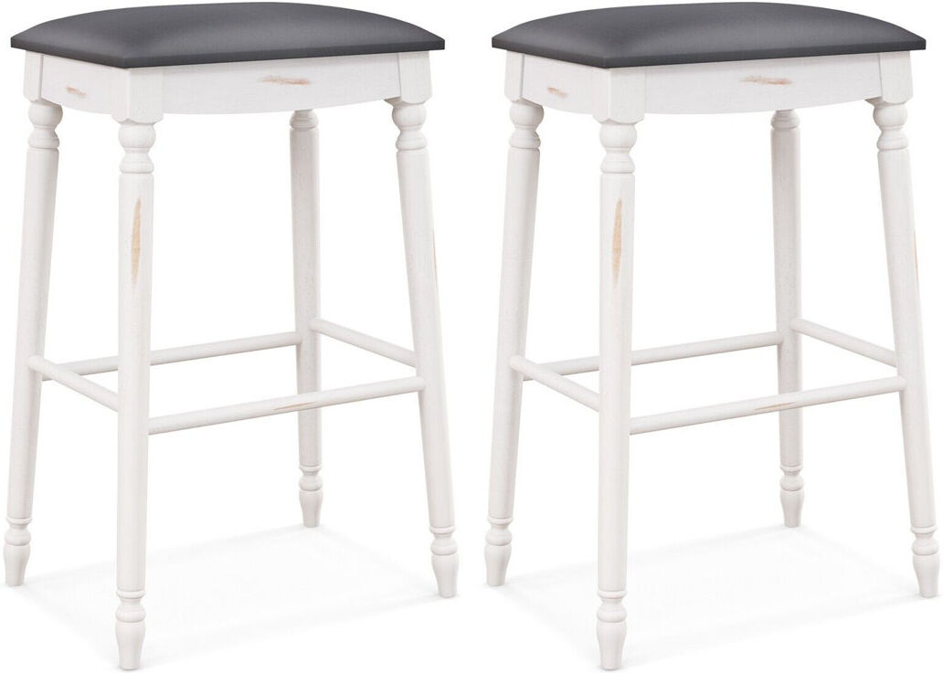 Lily Manor Minerve Upholstered Bar Stool 74cm