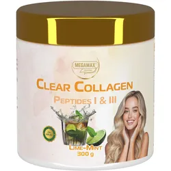 Collagen Clear Glow - Kollagen Peptide Lime-Minze 300 G