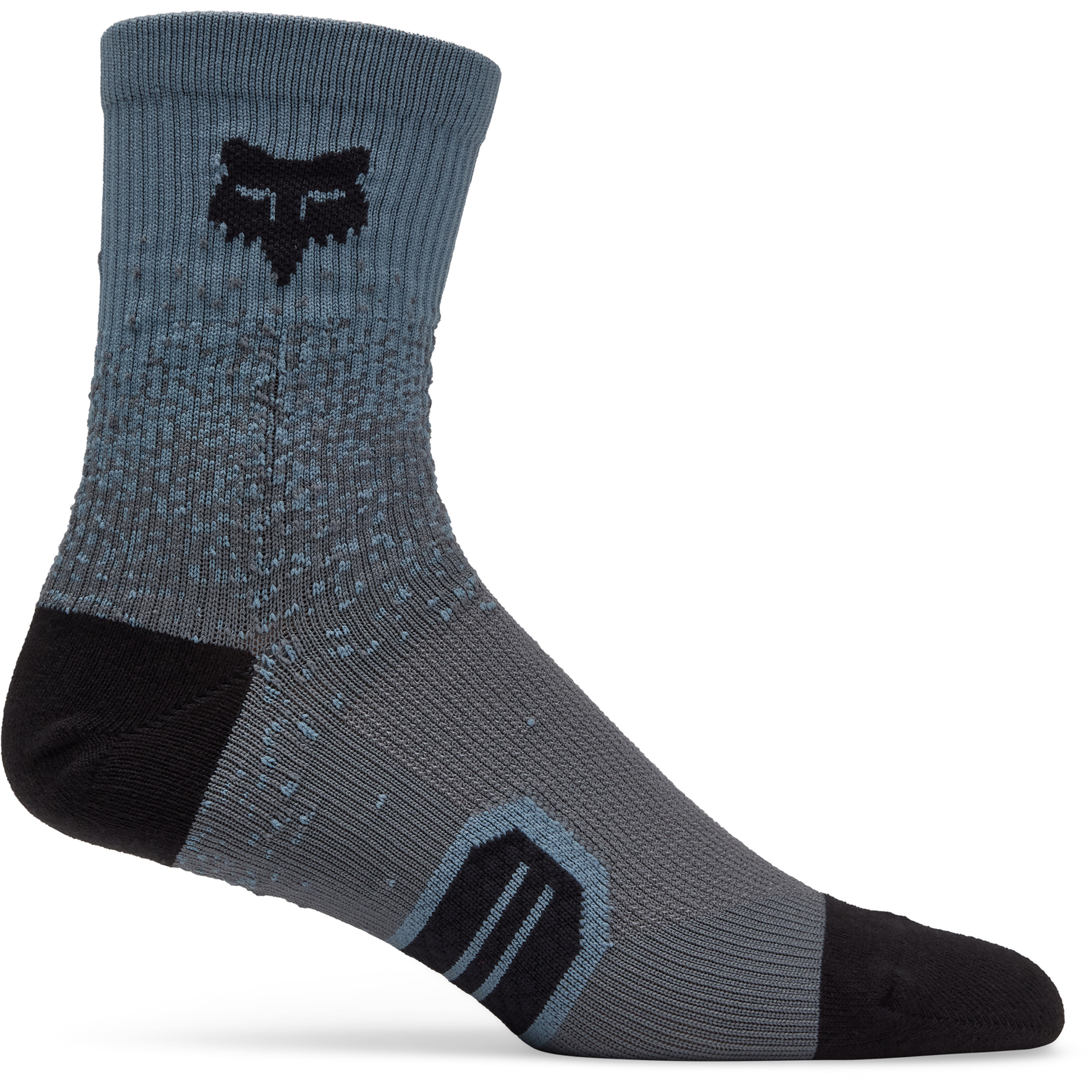 Fox 6" Ranger Fade Fahrradsocken blau Größe 39 Mountainbike Elastisch