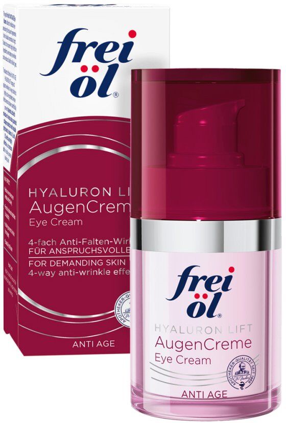 Frei öl Anti-age Hyaluron Lift Augencreme 15ml