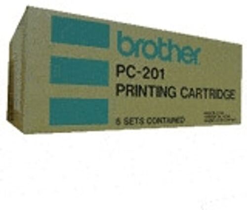 Brother PC-201 tinteiro e rolo preto