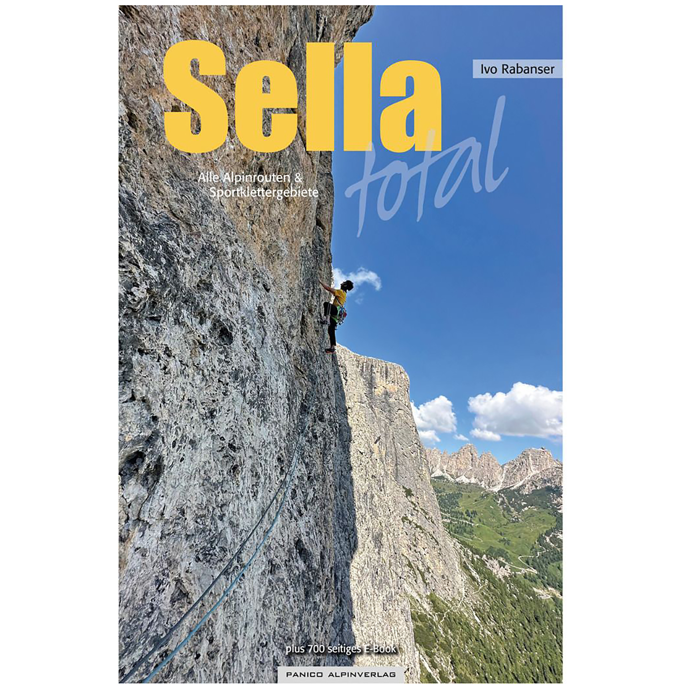 Panico Sella total Dolomiten Alpinkletterführer Kletterführer grau