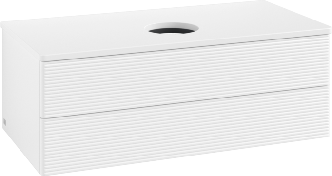 Villeroy und Boch Villeroy & Boch Antao Waschtischunterschrank 1000x360x500mm K20110MT mit Struktur FK/AP: MT/0