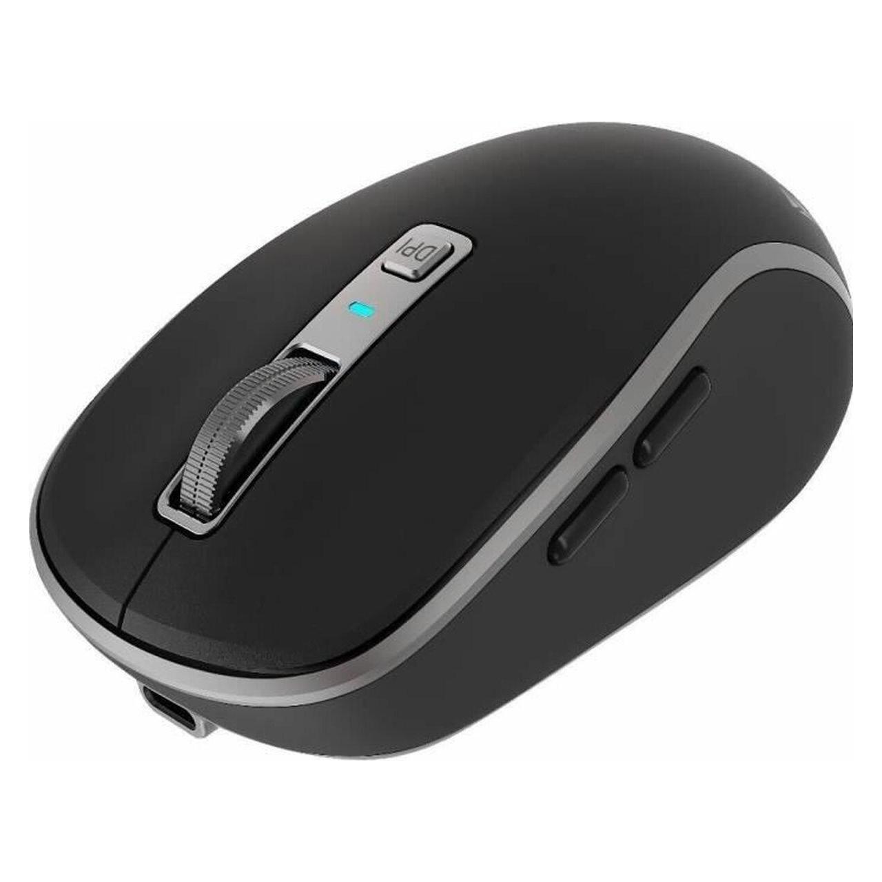 Yenkee Dual WiFi+Bluetooth Wireless Maus, wiederaufladbar, 5 Tasten (Kabellos) (YMS 2085BK NOBLE)