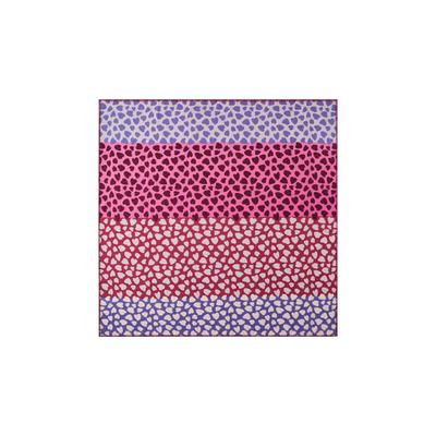 Modetuch CODELLO "Codello Tuch", Damen, pink, Obermaterial: 100% Polyester PES., Modetücher, Herz-Allover
