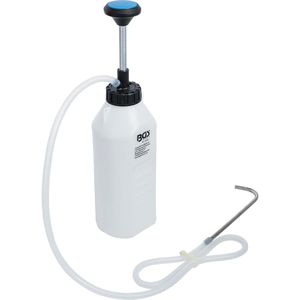 BGS-technic Ölabsaugpumpe 8356, für Bremsflüssigkeit & Öl, mit 1 m Schlauch & 1 Liter Behälter