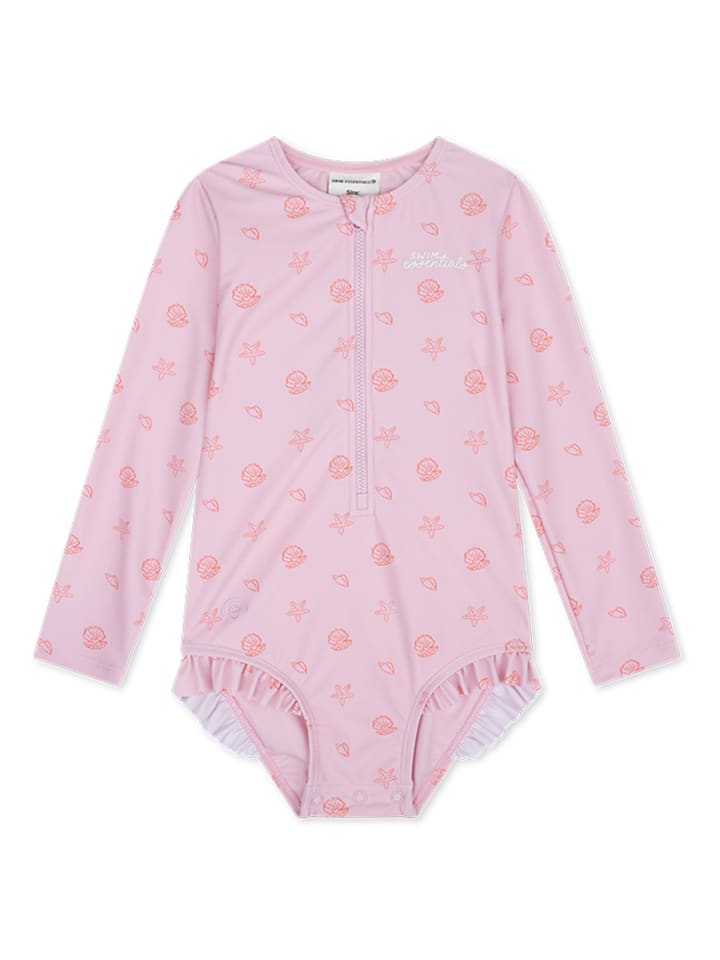 Swim Essentials Badeanzug ''Shell Tastic" in Rosa - 86/92