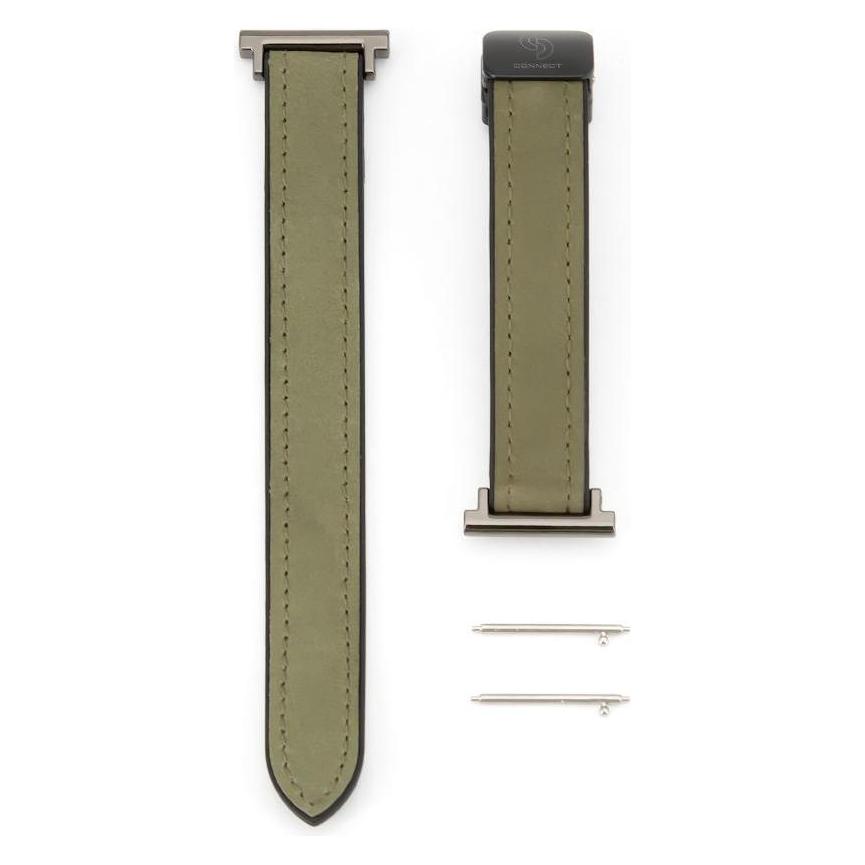 Connect 20mm Silicone Leather Strap with Magnetic (Silicone Leather) (CONUNI20SLWMF)