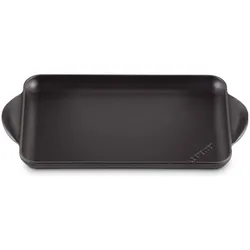 Le Creuset, Grillplatte, 20203320000460 Gusseisen-GRILLPLATTE, Rechteckig, 33 x 22 cm, Schwarz