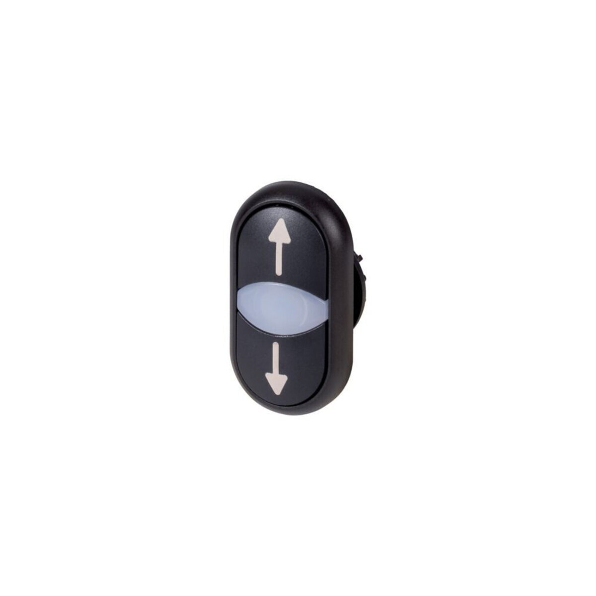 Eaton dubbele drukknop met verlichting en aanduiding type M22S-DDL-S