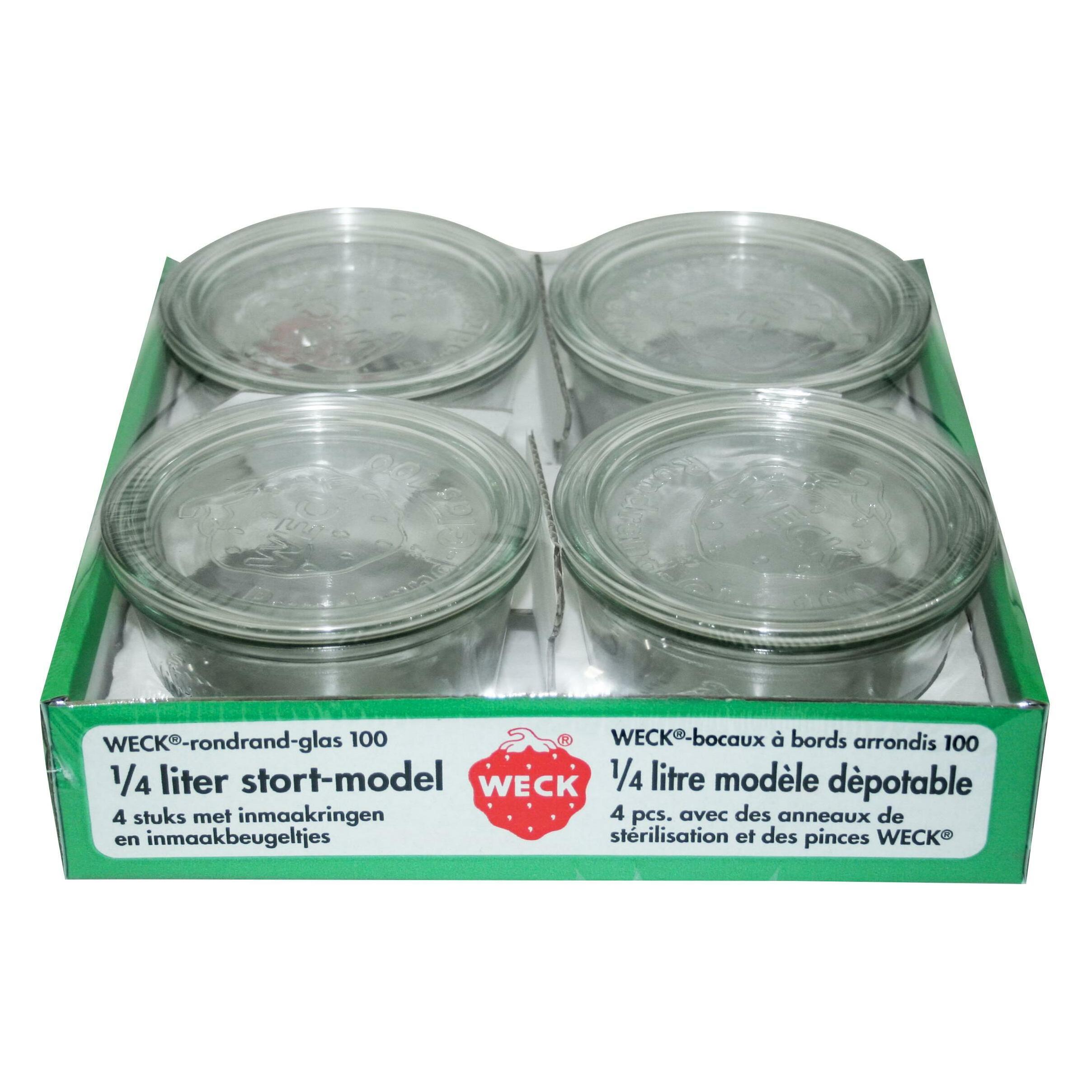 Weck Sturzform (4 Stk., 0.25 l) (741805)