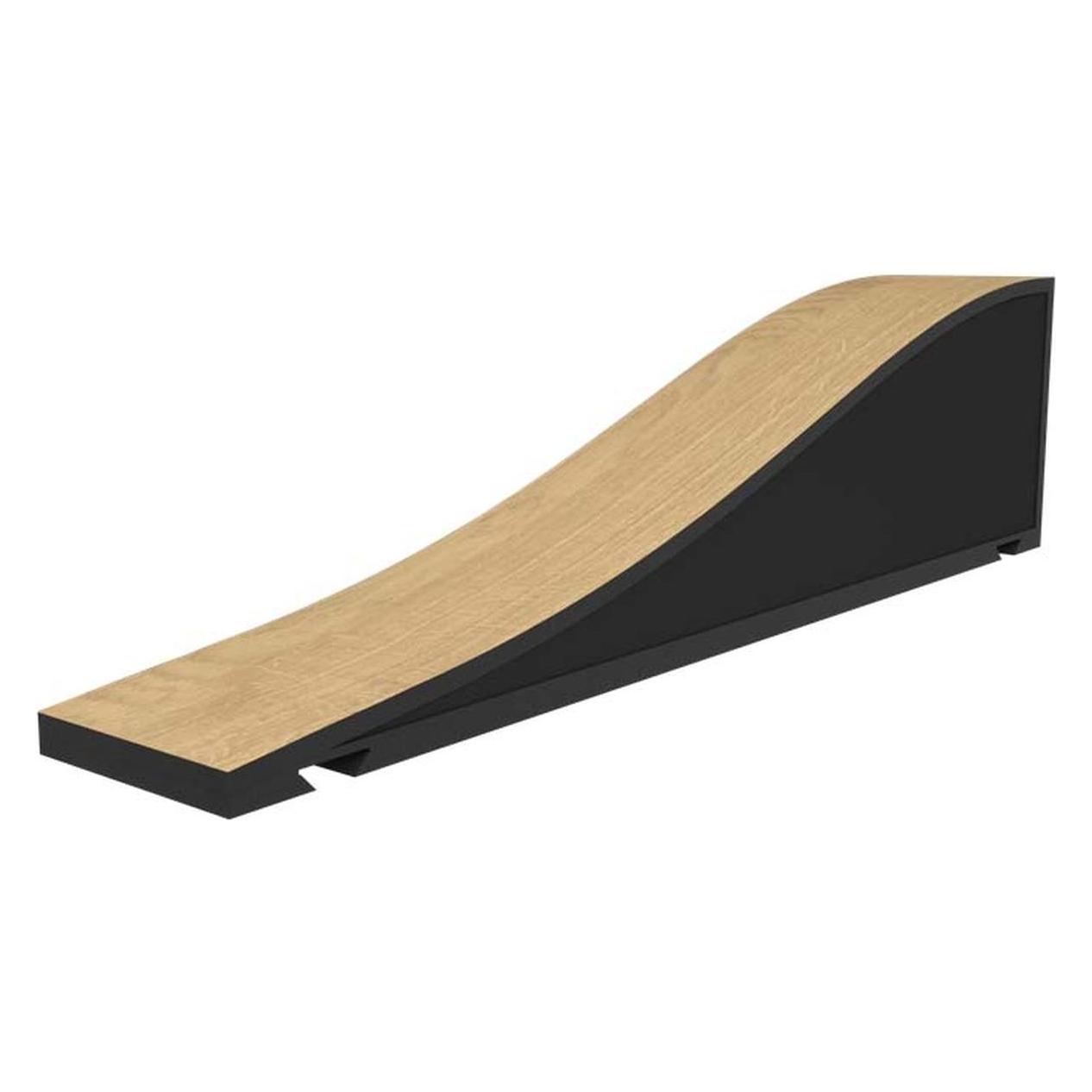 Vicoustic FlexiWave Ultra 595 Natural Oak - Black - B04940 (VC109519) (VC109519)