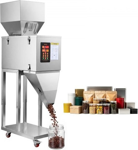 VEVOR Poederdoseermachine Automatische Weeg- en Vulmachine 20-3000 g met Voetpedaal Roestvrijstaal