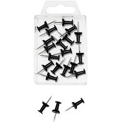 WEDO Pinnnadeln schwarz