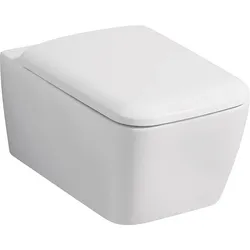Wand-Tiefspül-WC Geberit ICon Square weiß, spülrandlos BxHxT: 350x330x540mm