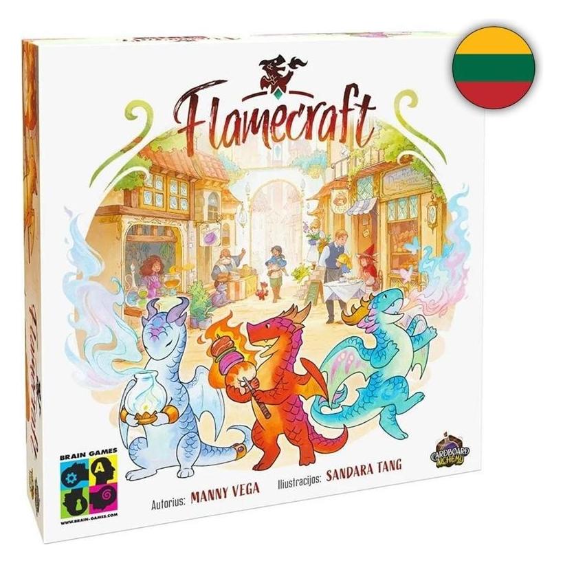 Brain Games Table game Flamecraft, LT (Litauisch, 1 - 5 Spieler) (BRG#FLAMLT)