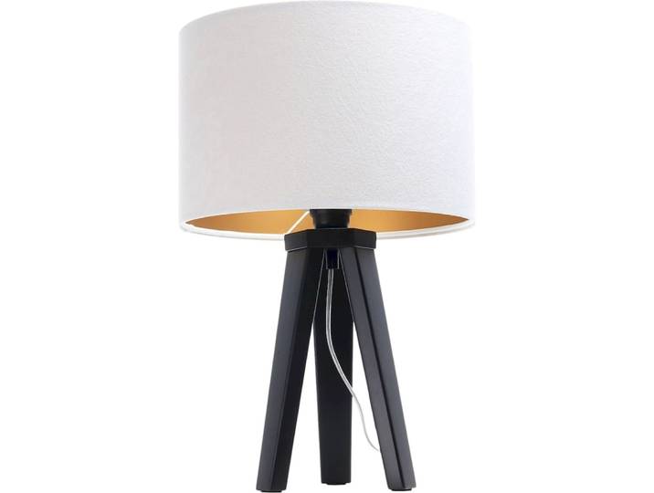 Lampe de chevet en bois glamour