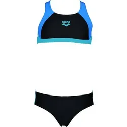 ARENA Mädchen Sport Bikini Ren, Größe 128 in Schwarz Schwarz