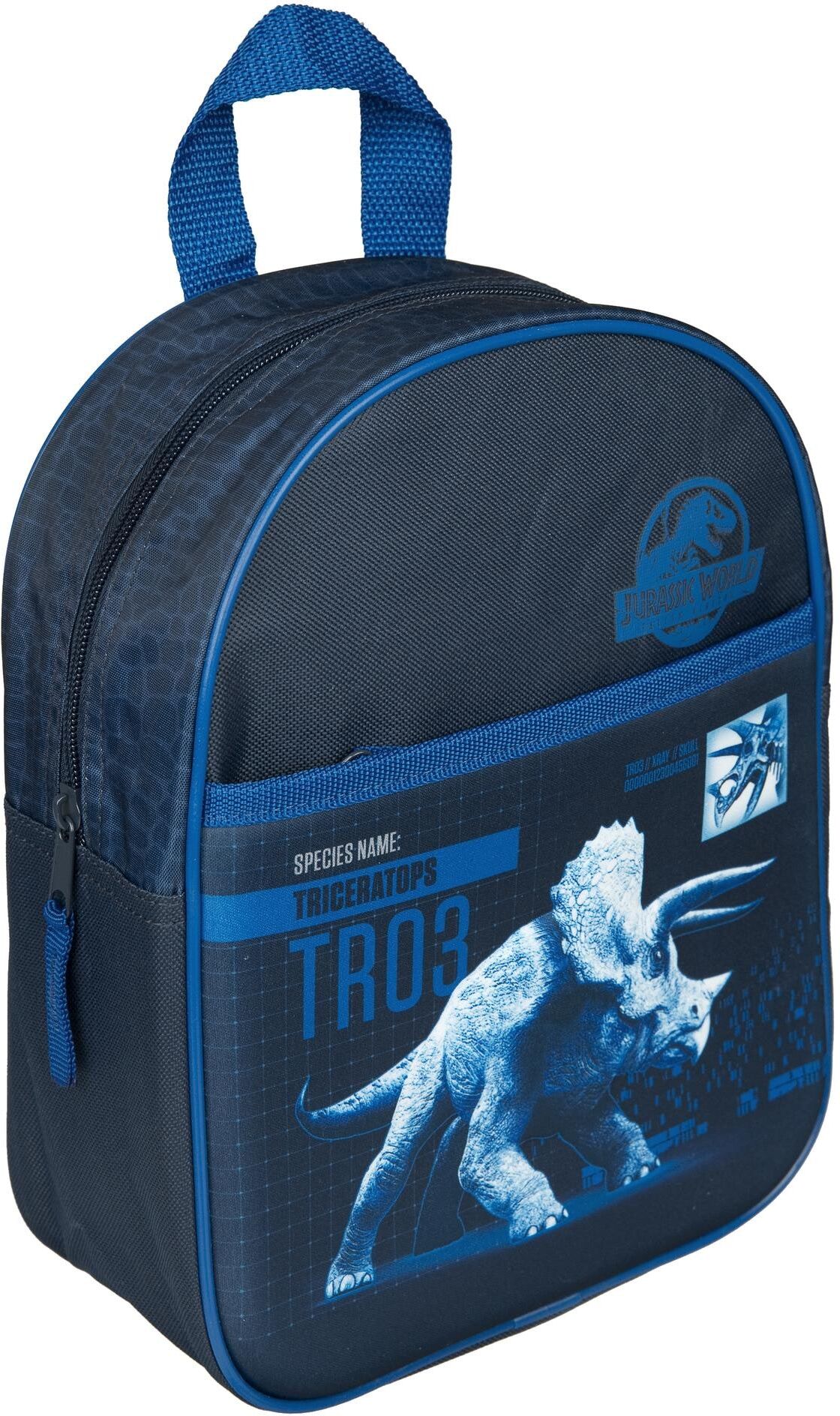 Kindergartentasche UNDERCOVER "3D Jurassic World 7 l", Kinder, Gr. B/H/T: 22cm x 28cm x 10,5cm, blau (blau, schwarz), Taschen Kindergartentasche blau, schwarz B/H/T: 22cm x 28cm x 10,5cm