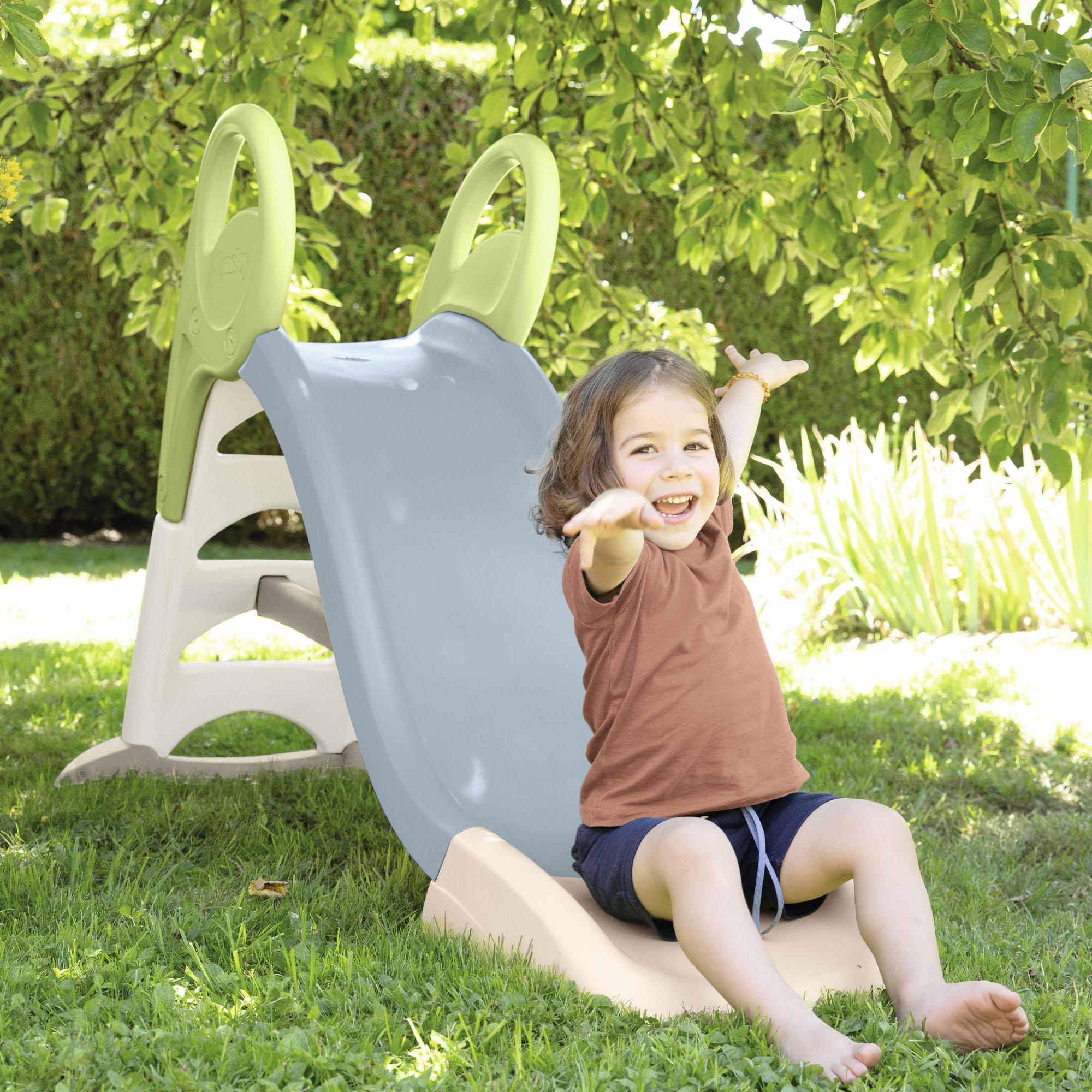 Rutsche SMOBY "Smoby Life GM", bunt, Rutschen, KinderB:68cm H:100cm L:159cm, Kunststoff, Rutsche, Made in Europe, B:68cm H:100cm L:159cm
