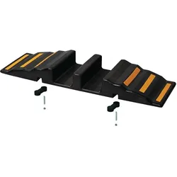 HP Autozubehör, Zubehör Maschine, Gummi-Schlauchbrücke L850xB380xH90mm 6 Reflektorstreifen