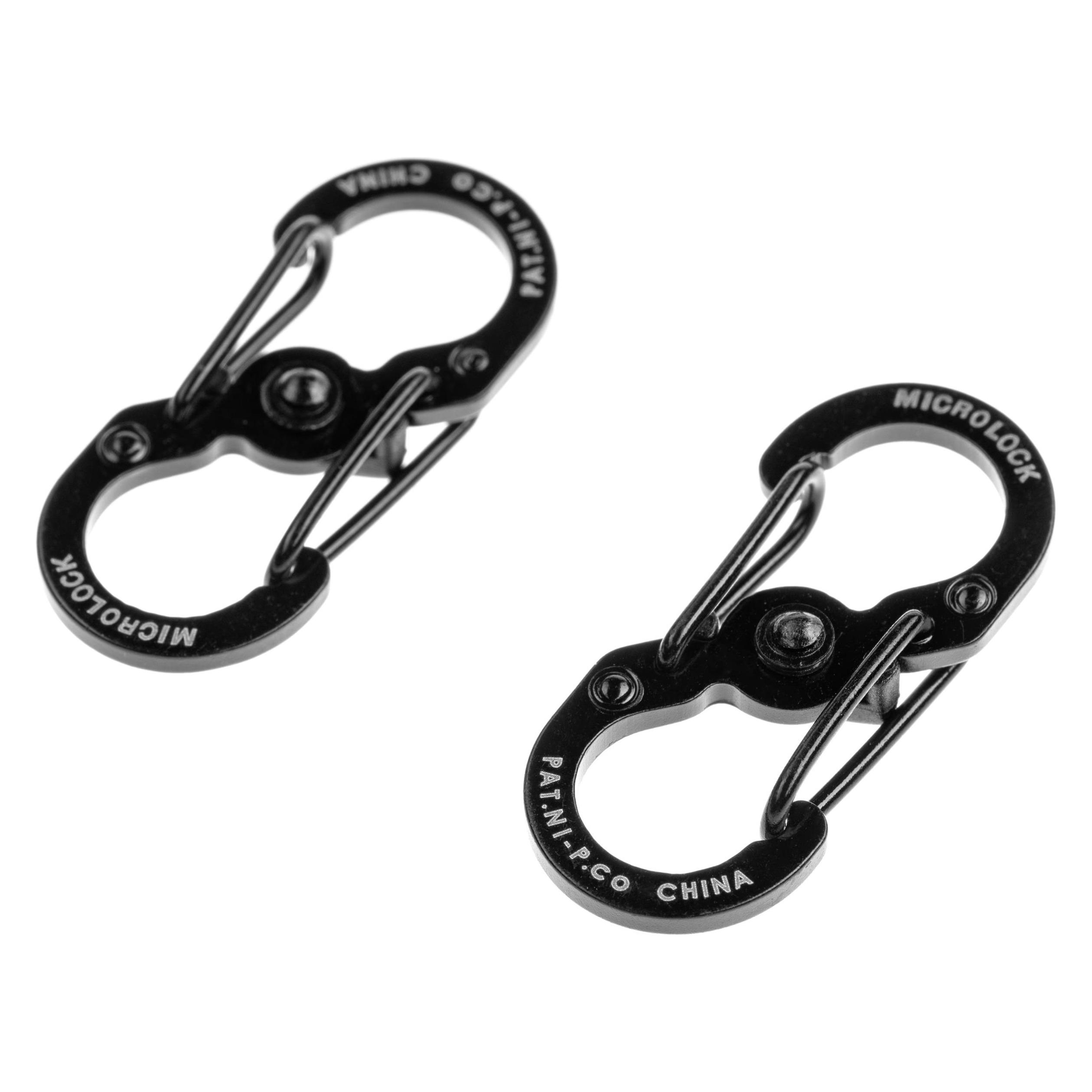 Nite Ize Karabiner MicroLock S-Biner 2 (NI-LSBM-01-2R3)