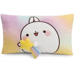 NICI Kissen Molang 43x25cm - weiß