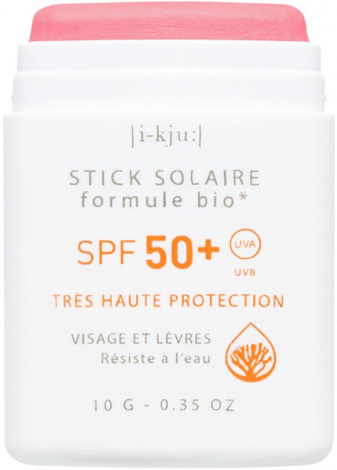 EQ Love  - Stick Solaire Coloré SPF50+ Framboise - Crème solaire