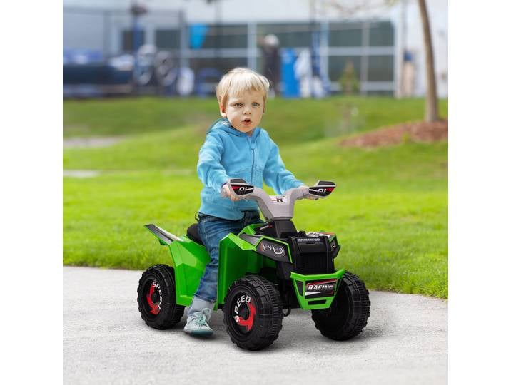 HOMCOM Quad Électrique Enfant 6V Vert